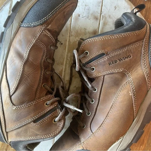 Red Wing Men’s Truhiker Safety Toe Boots - Picture 2 of 14